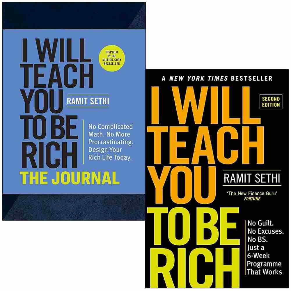 Ramit Sethi Collection 2 Books Set (I Will Teach You to Be Rich The Journal & I Will Teach You To Be Rich 2nd Edition)