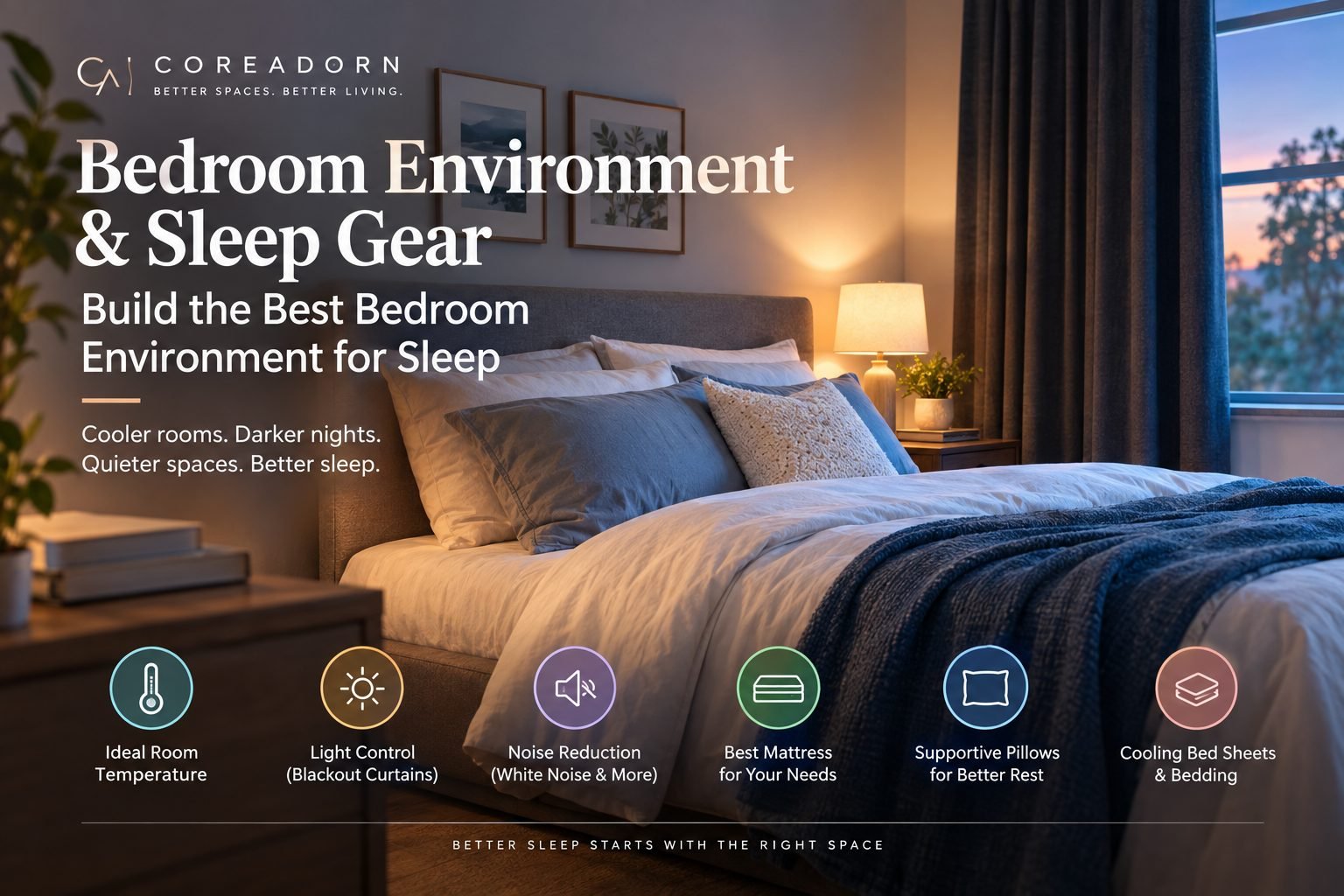 bedroom environment & sleep gear