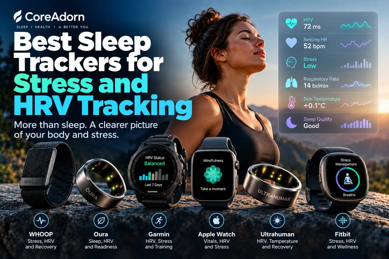 Best Sleep Trackers for Stress & HRV Tracking