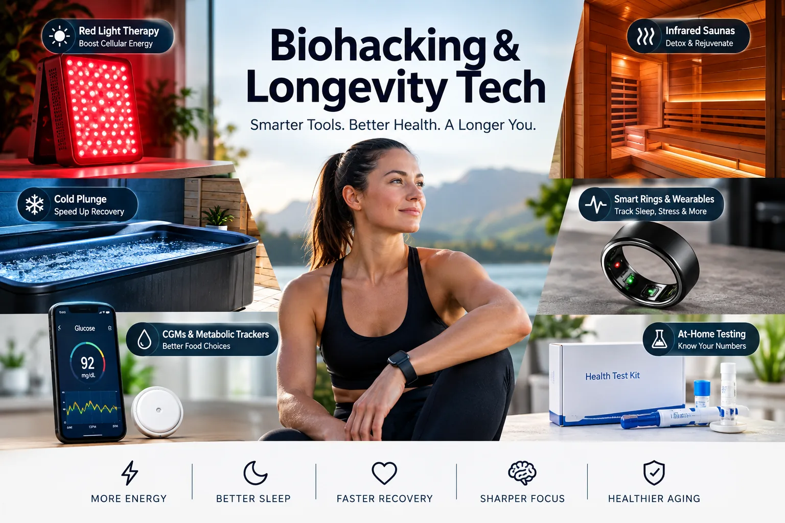 Biohacking and logevity Tech
