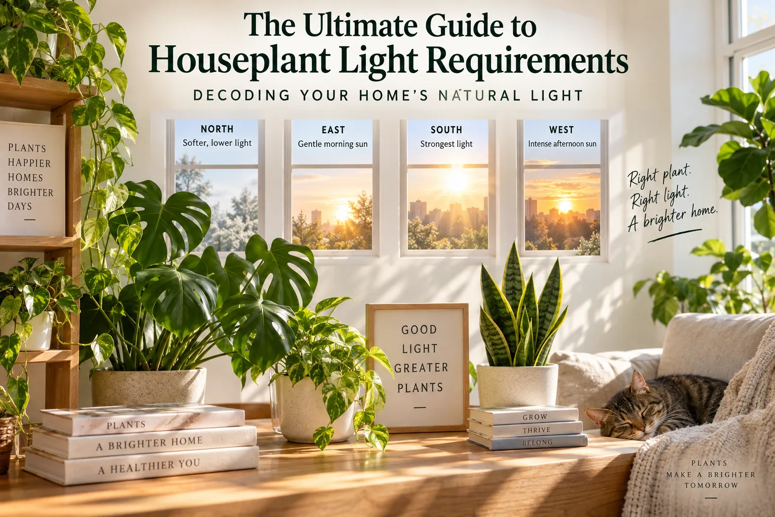 The Ultimate Guide to Houseplant Light Requirements: Decoding Your Home's Natural Light