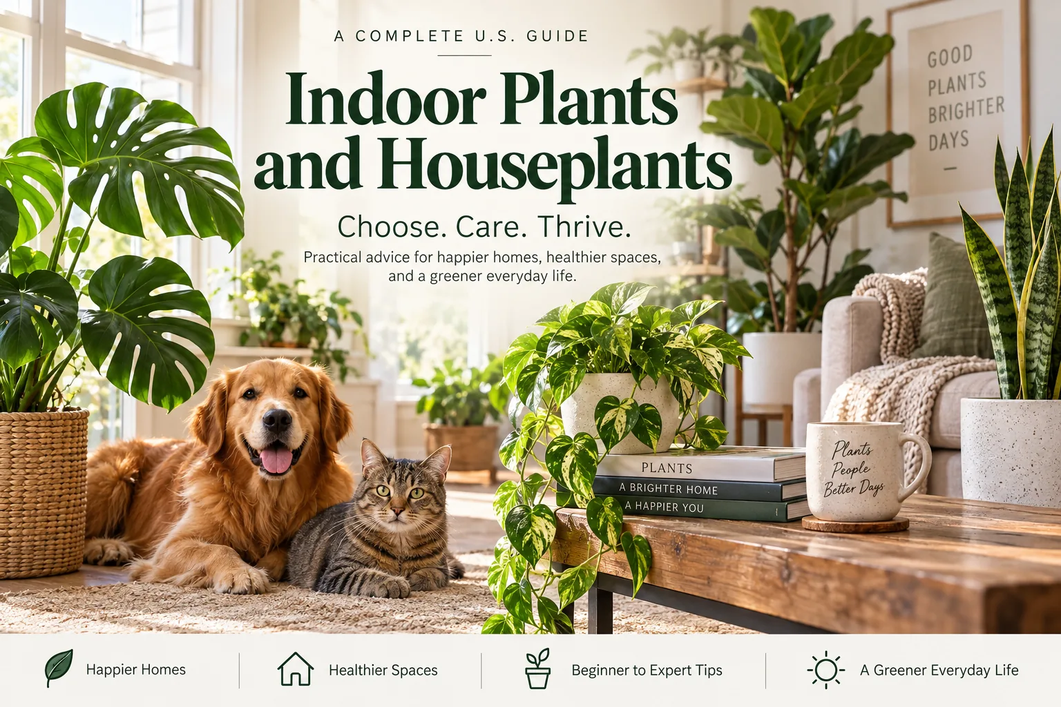 Indoor Plants and Houseplants: The Complete U.S. Buyer's and Care Guide