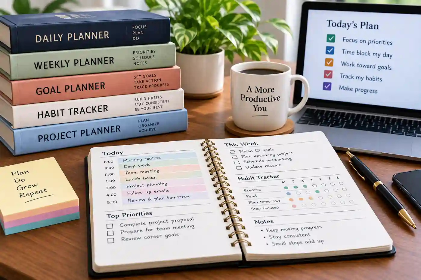 Best Productivity Planners for Busy Professionals: How to Choose the Right Format