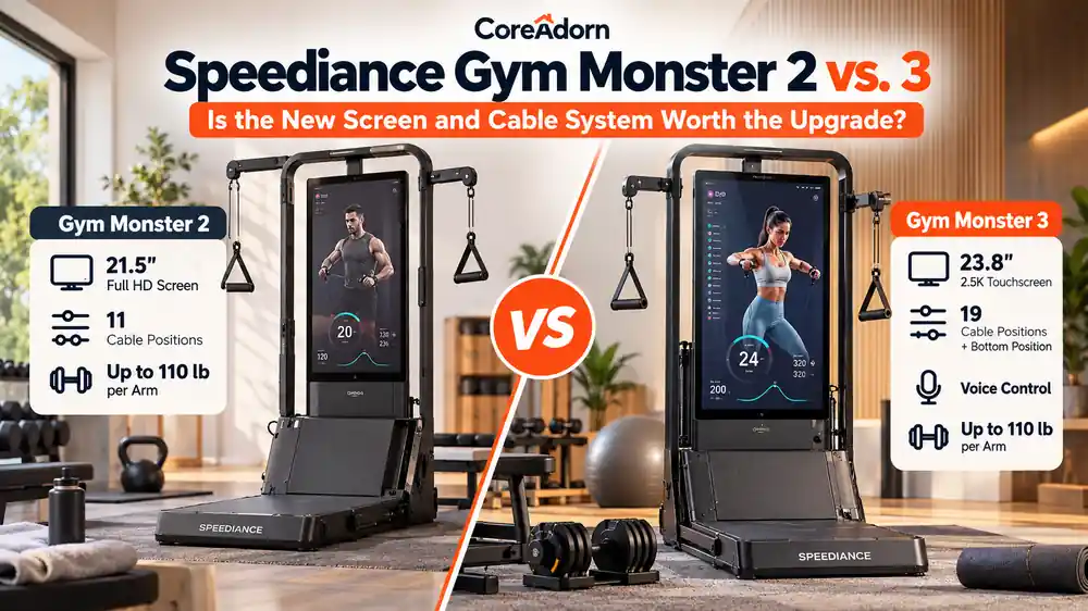 Speediance Gym Monster 2 vs. 3: Is the New Screen and Cable System Worth the Upgrade?