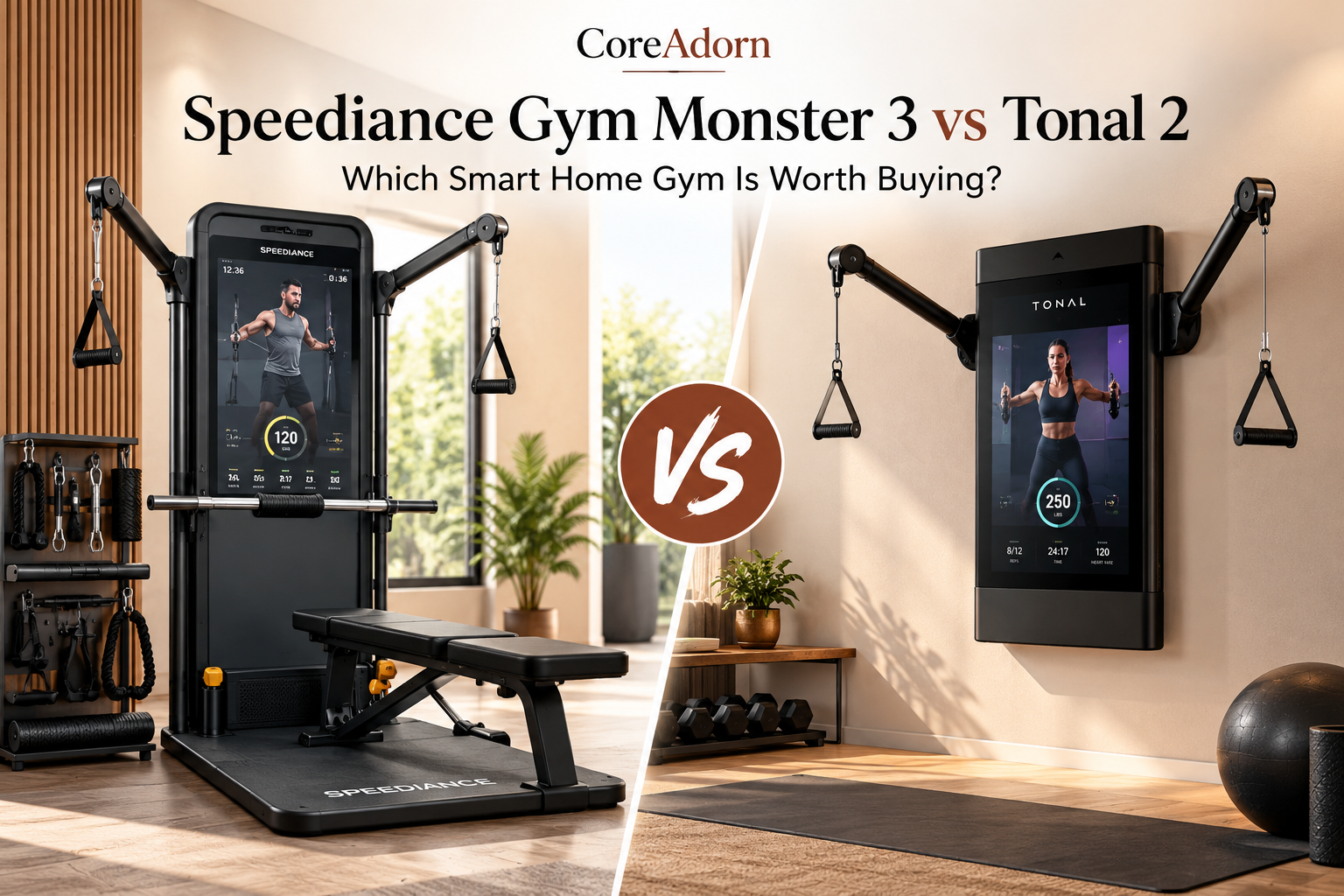 Speediance vs Tonal 2: Which Smart Home Gym Is Worth Buying?